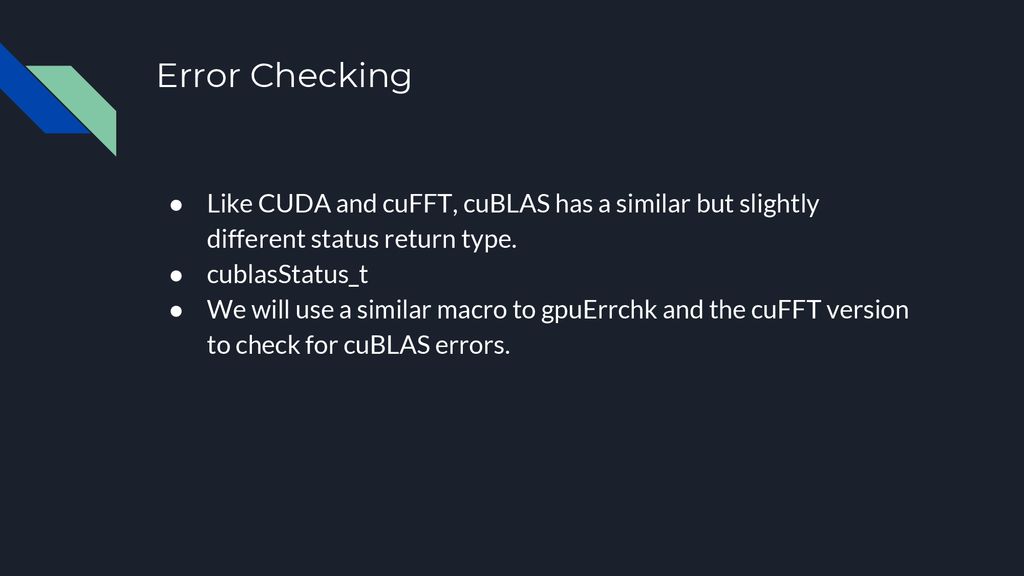 Cublas cuda hot sale